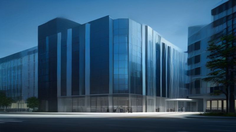磁力狗关于我们页面主视觉，展示品牌logo与磁力粒子牵引效果